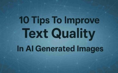 10 Tips To Improve AI Image Text Quality In AI Generated Images